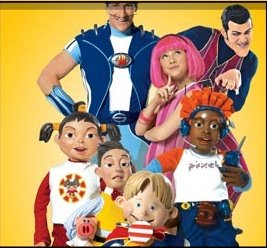 lazy town stephanie ass