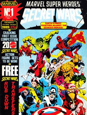 secret wars cover