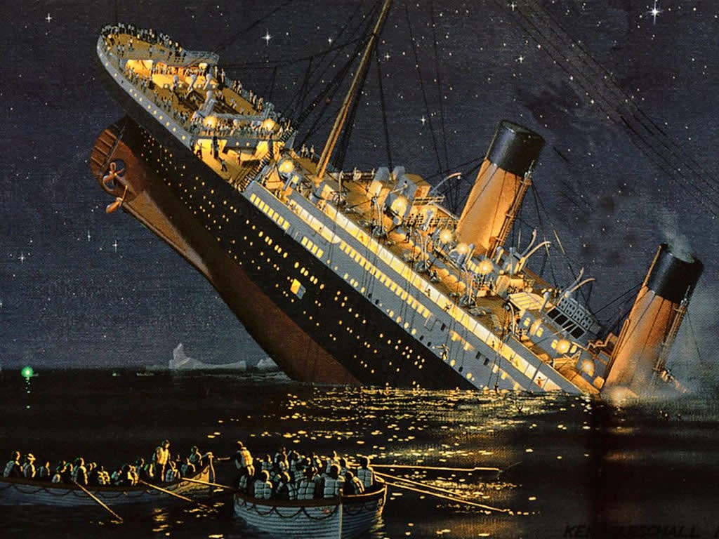 Titanic Painting Ideas